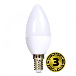 Solight LED žárovka, svíčka, 6W, E14, 6000K, 450lm