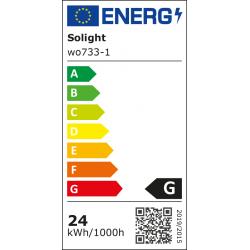 Solight LED venkovní osvětlení, přisazené, kulaté, IP54, 24W, 1920lm, 4000K, 28cm